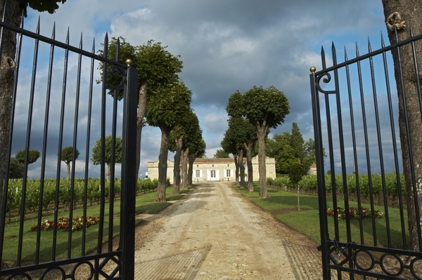 Chateau entrance, Bordeaux