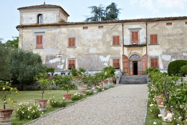 The Malenchini renaissance villa in Tuscany