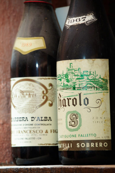 Bottles of Barolo Bottles of Barolo