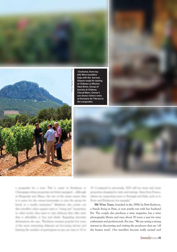 BKWine in Sommelier India Wine Magazine