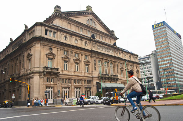 The Teatro Colon in Buenos Aires