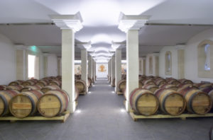 An elegant Bordeaux wine cellar An elegant Bordeaux wine cellar