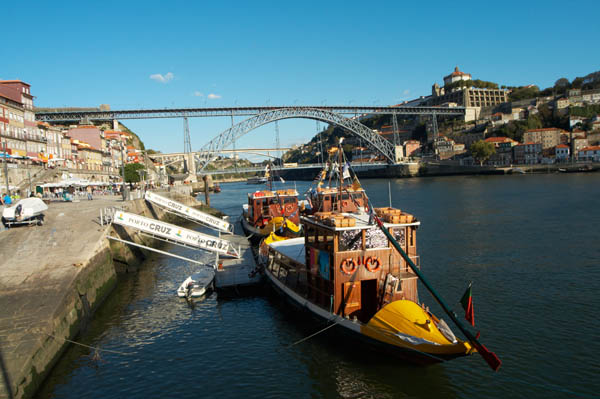 Dom Luis I from Cais da Ribeira, Porto