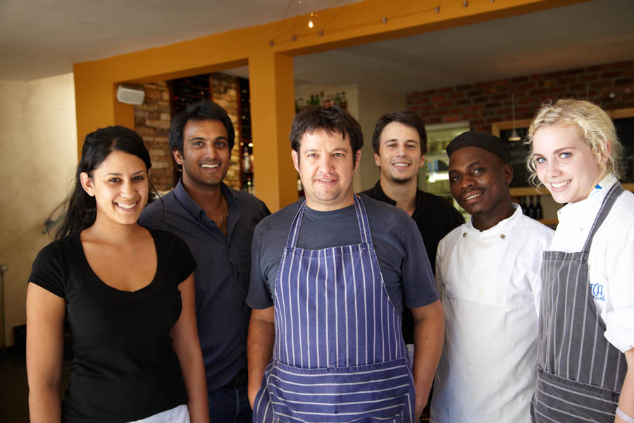 The restaurant team that made the experience very memorable