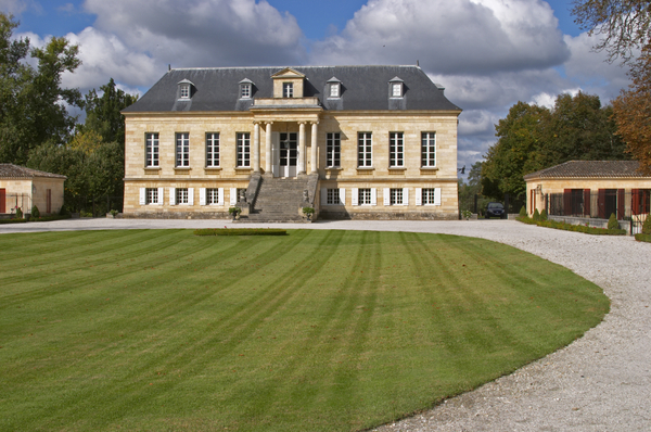 A classical chateau in Bordeaux