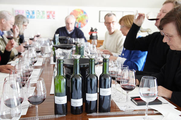 Concentration! Wine blending workshop