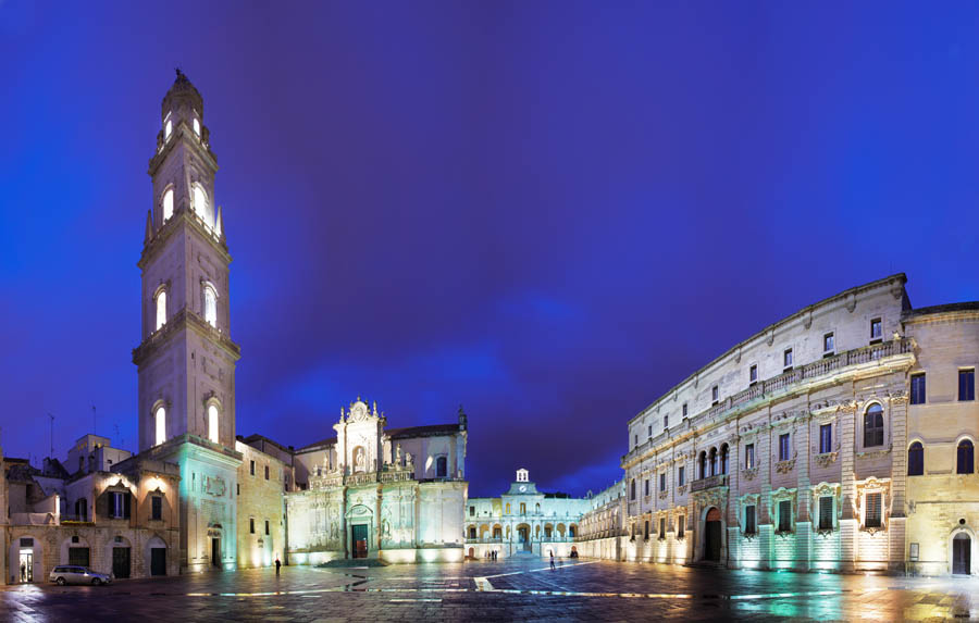 The cathedral in Lecce