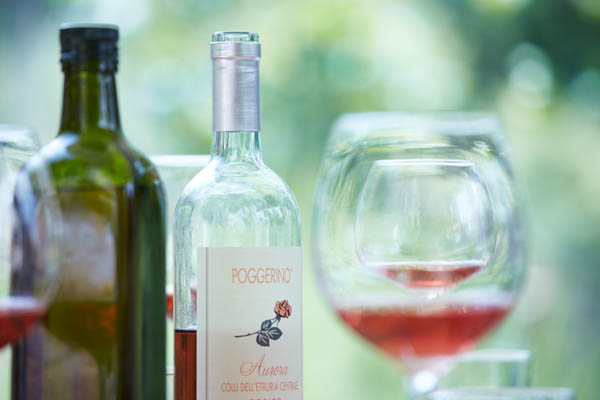 Rose wine from Tuscany, unusual!
