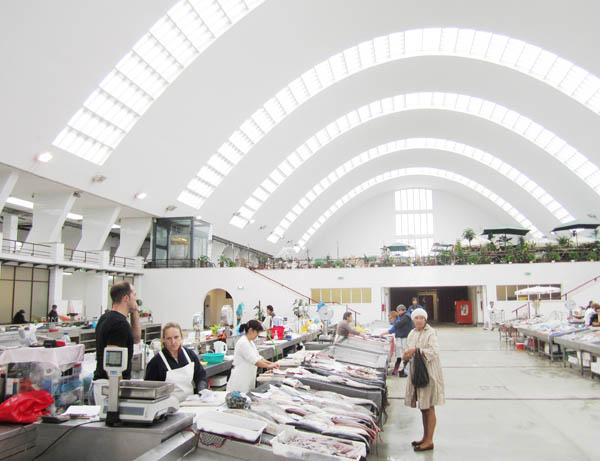 The fish market in Matosinhos, Porto