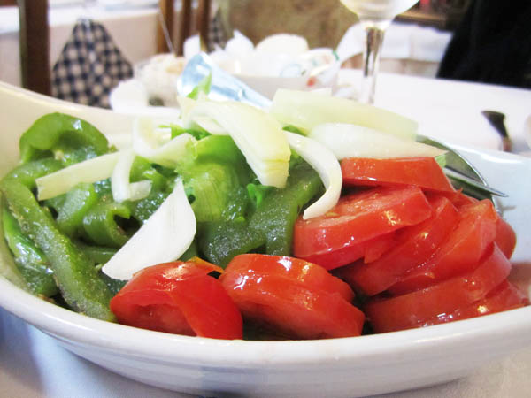 Fresh vegetables, a delicious salad