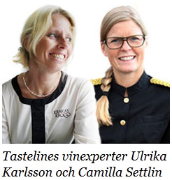 Tasteline wine experts Ulrika Karlsson Camilla Settlin