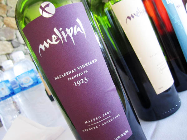 Melipal Malbec Reserve 2007 nazarenas Vineyard, planted 1923