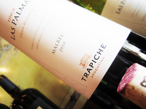 Trapiche Finca Las Palmas 2010 Malbec Grran Reserva