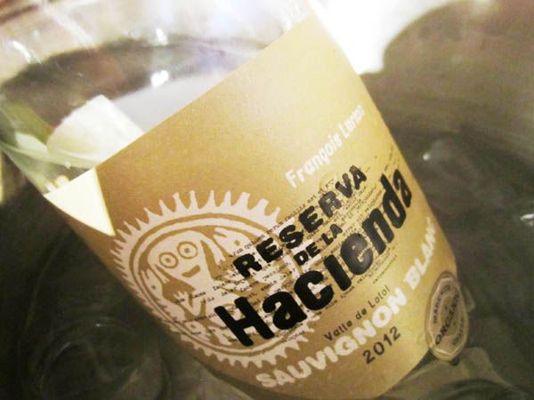 Francois Lurton Reserva de la Hacienda sauvignon blanc 2012