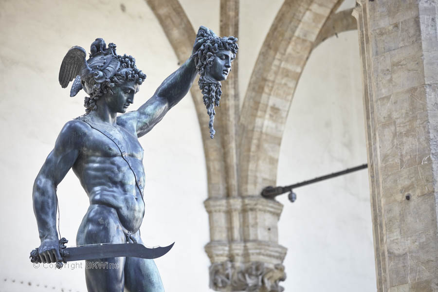 Even outside the Palazzo Vecchio and the Uffici you can admire the art in Florence