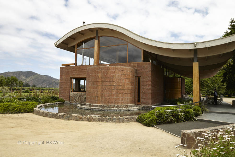 At the Emiliana vineyards in Casablanca Valley