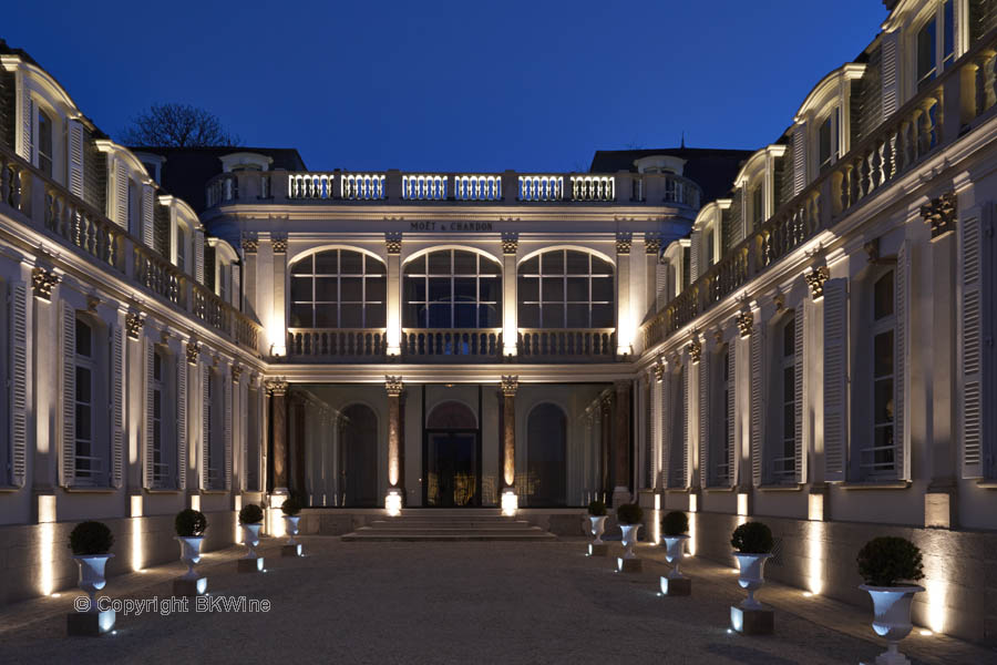 A Champagne house along the Avenue de Champagne, Epernay