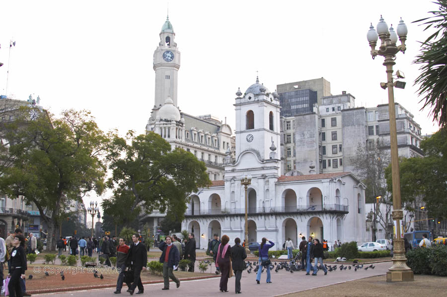 The Cabildo on the Plaza de Mayo May Square, Buenos Aires