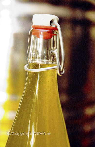 Bottle of olive oil