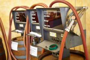 "Pump station" at a wine producer in Le Marche