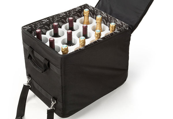 Lazenne Wine Check travel case for bottles