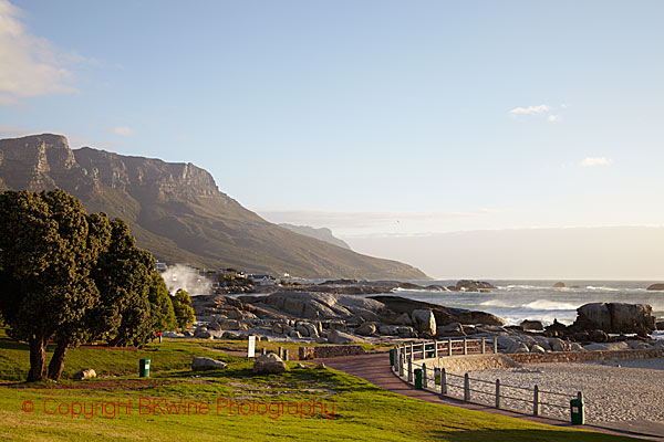 The coastline near Cape Town
