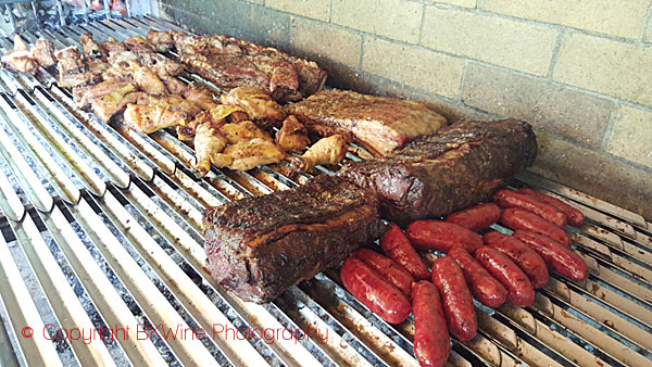 Lunch is getting ready at De Martino, Chile