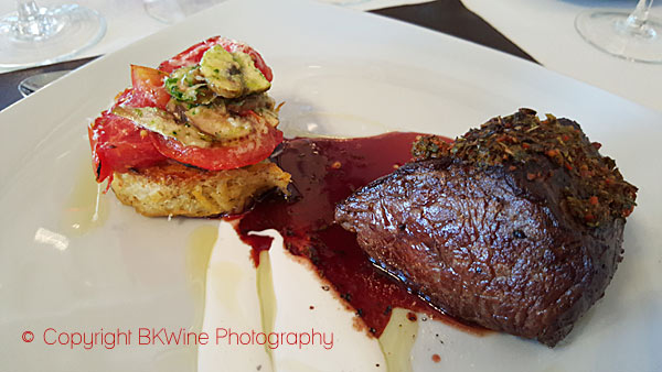 One of the lunch temptations at Domaine Bousquet, Mendoza