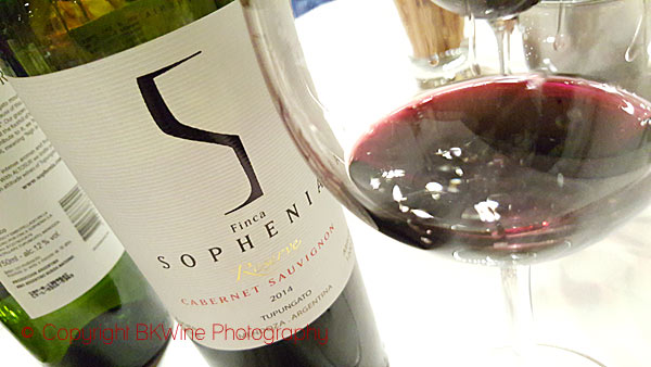 Tasting Cabernet Sauvignon Reserva at Finca Sophenia, Mendoza