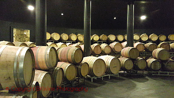 Bodegas Krontiras circular barrel cellar, Mendoza