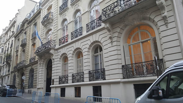 The Embassy of Argentina in Paris