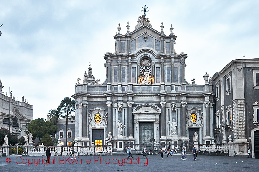 The Sant' Agata cathedral, Catania, Sicily