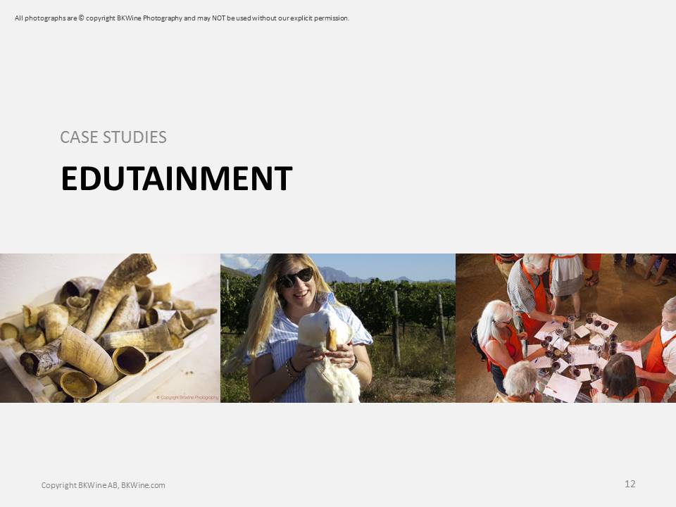 Edutainment Wine Tourism