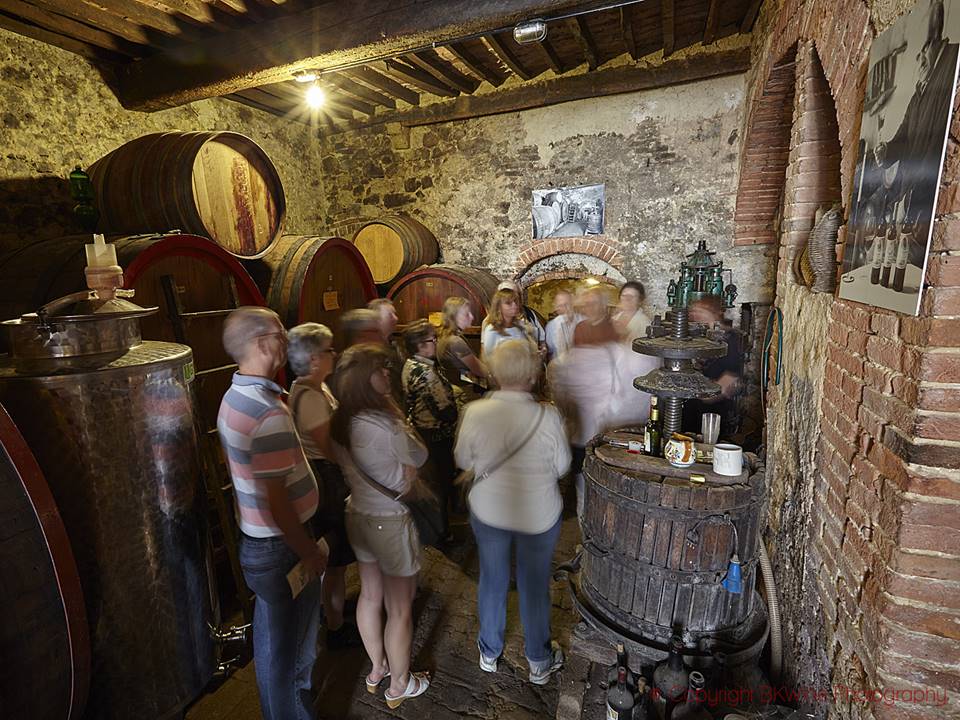 A neat and elegant cellar is not a must