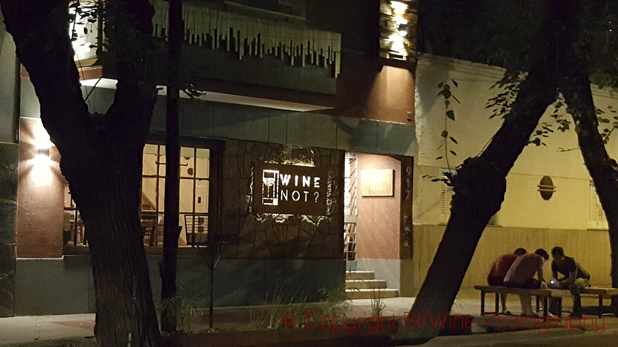 A wine place in Mendoza