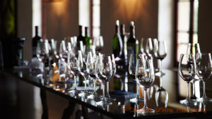 After a long tasting in a grand chateau in Bordeaux