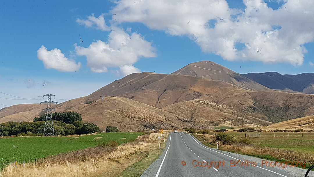 Landscape on New Zealand South Island