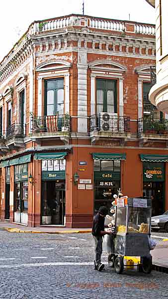 There are lots of antique shops in the San Telmo District in Buenos Aires