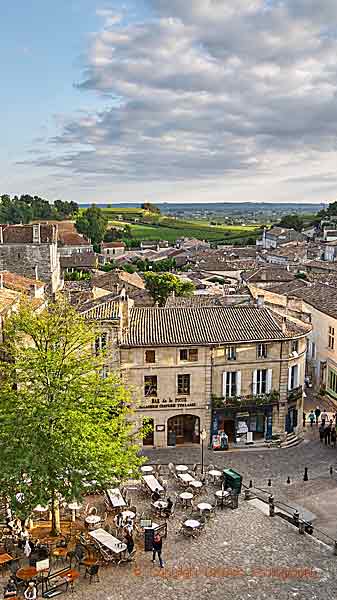 The Medieval town of Saint Emilion