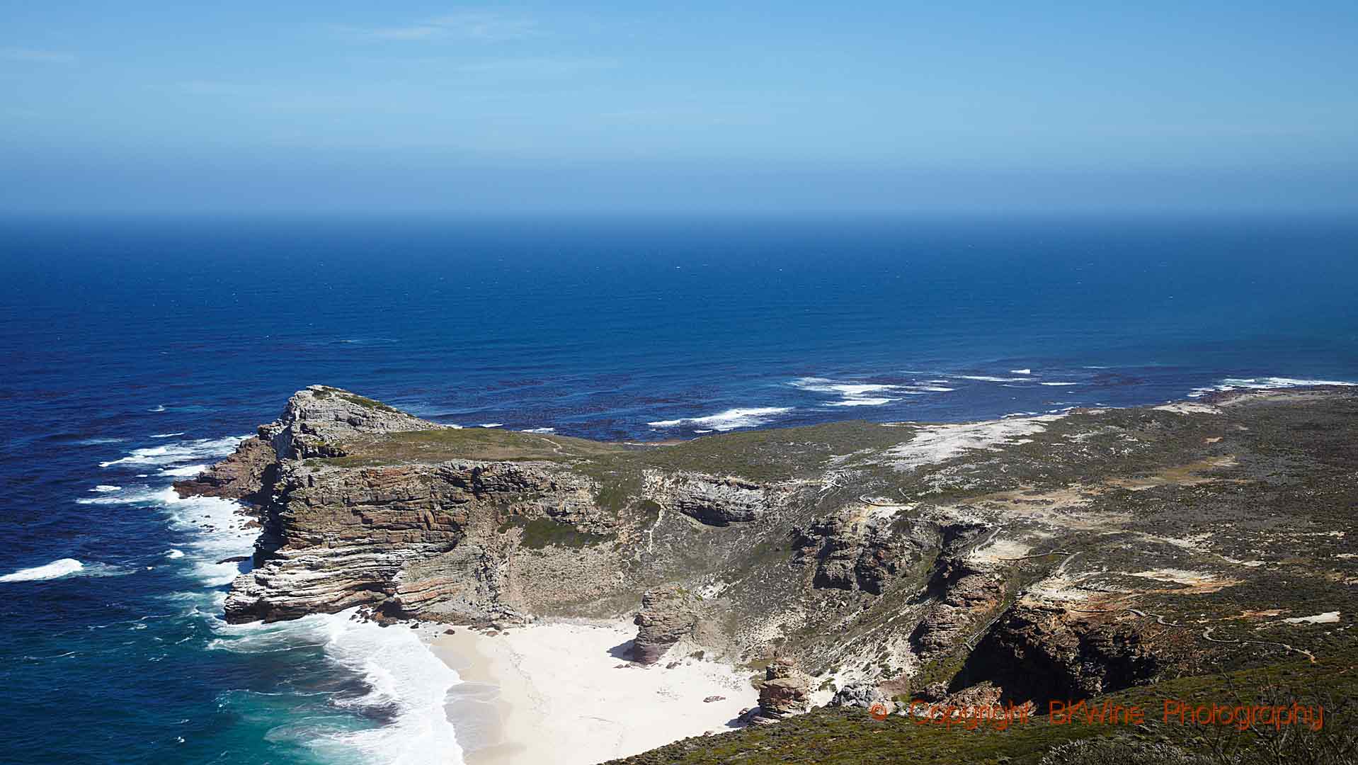 Near the Cape of Good Hope on the Cape Peninsula, South Africa