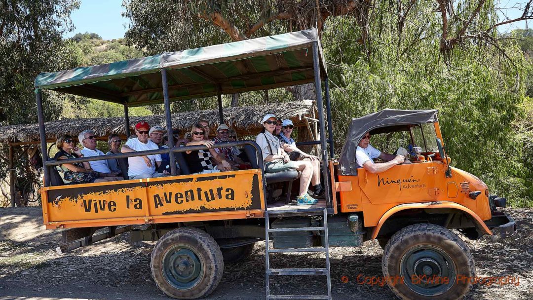 Travelling in the Chilean vineyards is an adventure