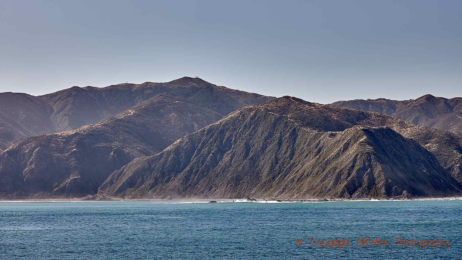 Approaching Picton on the Cook Strait