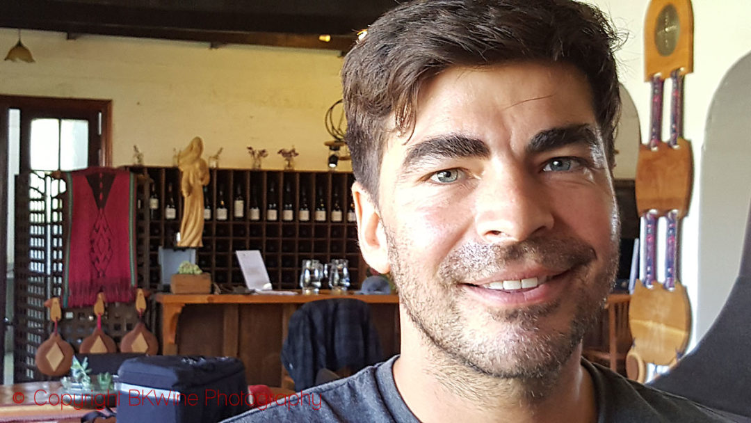 Felipe Marin, winemaker at Casa Marin, San Antonio, Chile