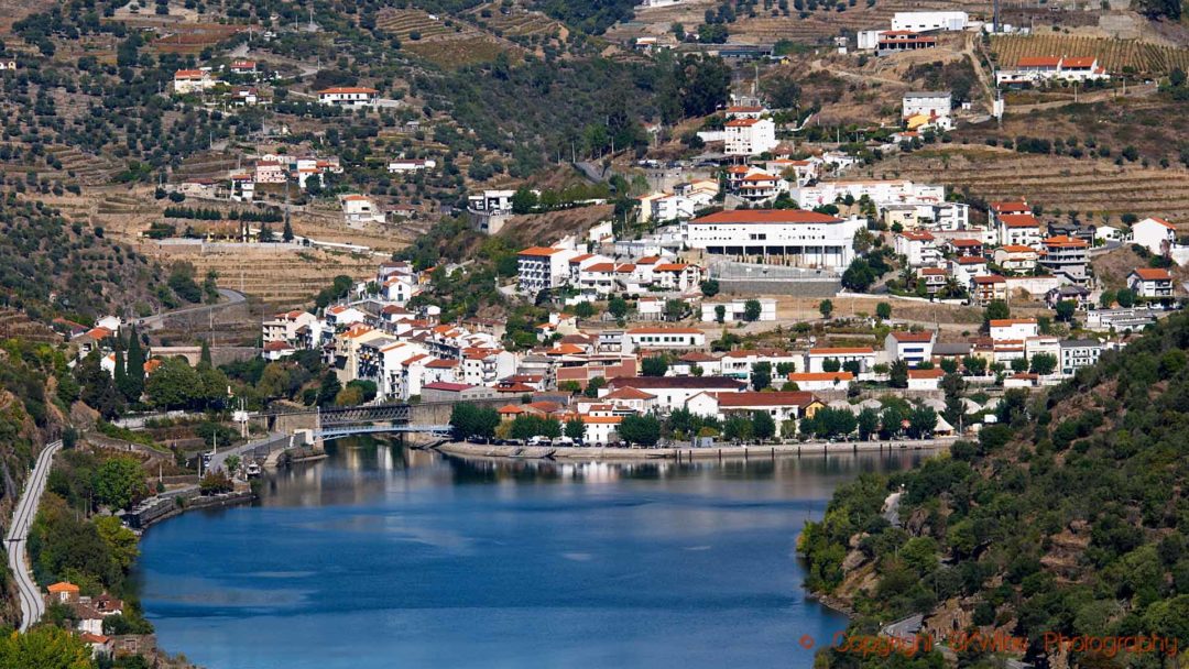 Pinhao, a small town in a bend in the Douro river