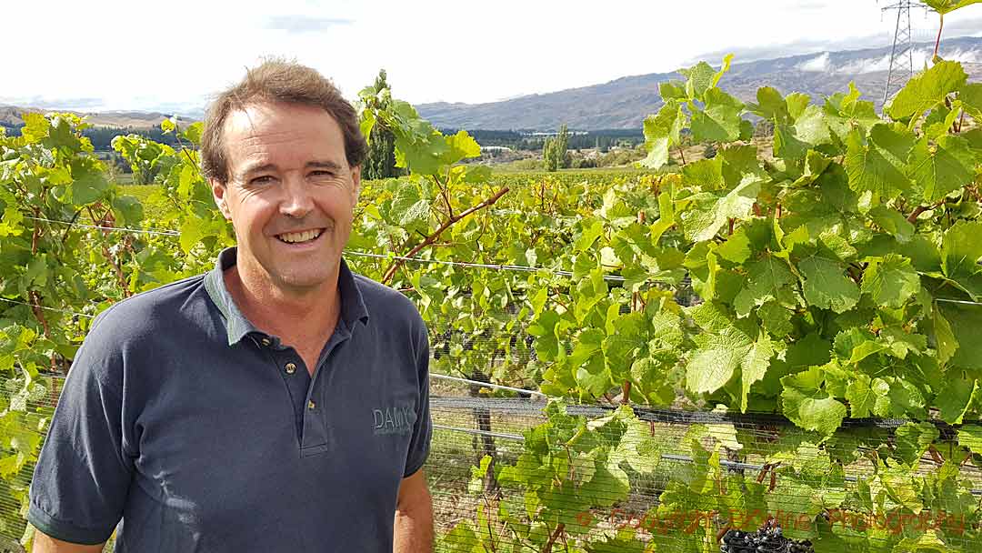 Blair Walter, winemaker at Felton Road Wines, Central Otago, New Zealand