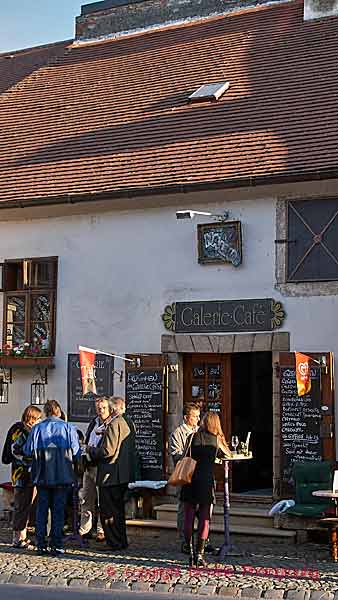 A wine bar and restaurant in a small village in Austria