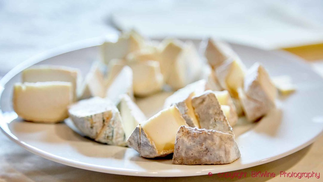 The famous crottin de chavignol goat cheese from Sancerre in the Loire Valley