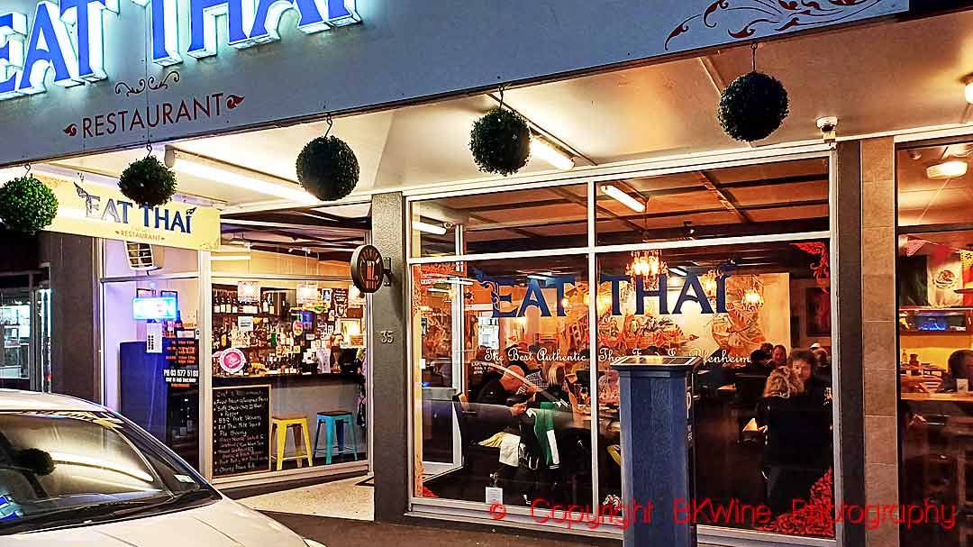 The Eat Thai restaurant in Blenheim, Marlborough, New Zealand